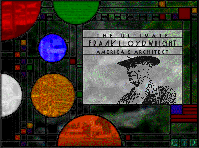 The Ultimate Frank Lloyd Wright: America's Architect Title Screen (1994)